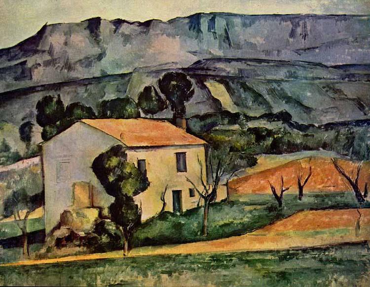 Paul Cezanne House in Provence France oil painting art
